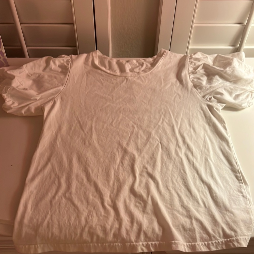Ellison Womens Ruffle sleeve shirt.